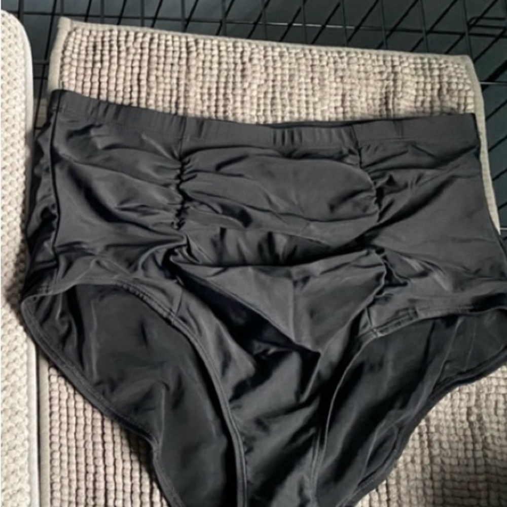 Torrid Black High-Waisted Bikini Bottom